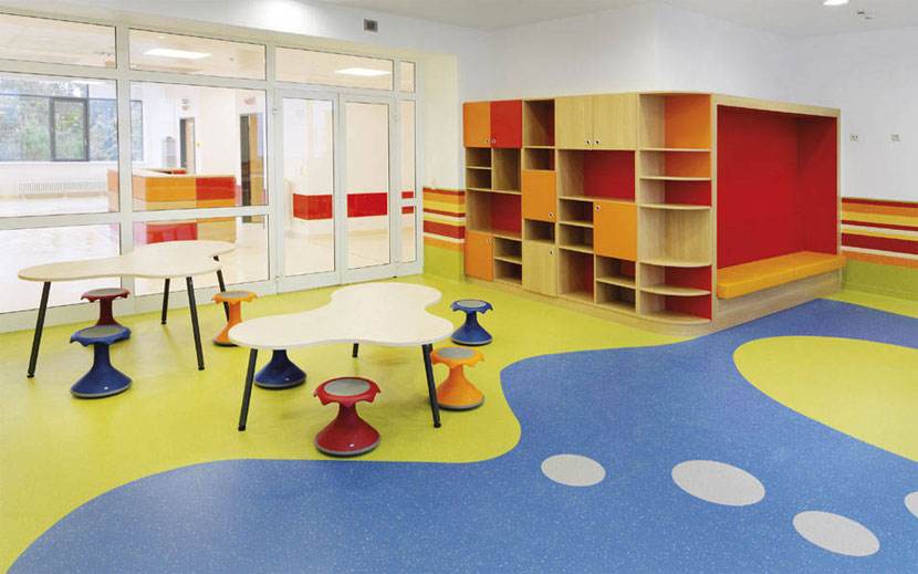 PVC/幼儿园运动地板